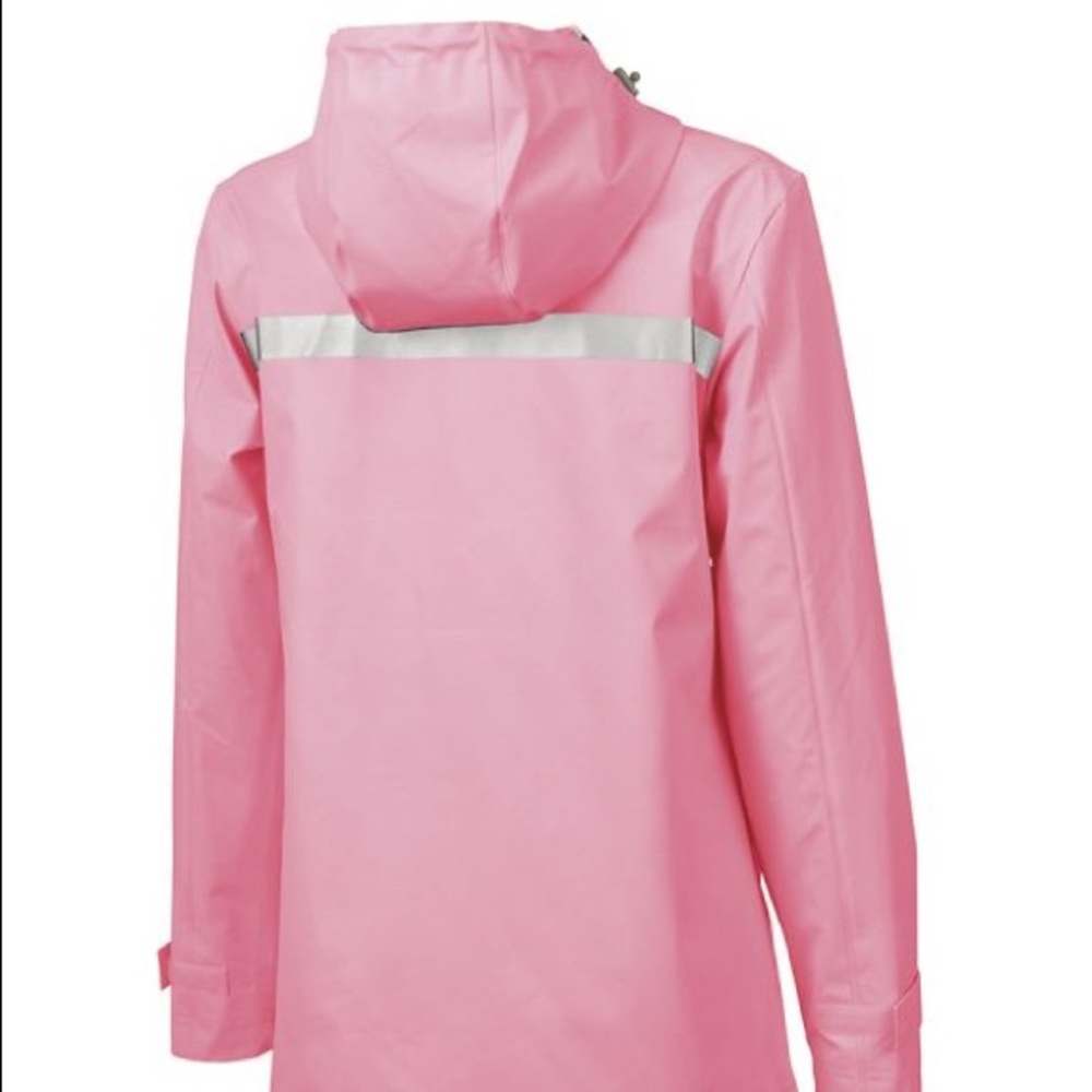 Charles River, Pink, Pullover Rain Jacket - image 2